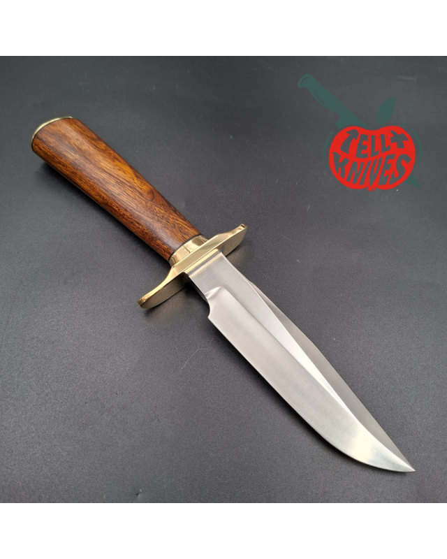 Randall Made Knives Model 1-5  forged stainless steel blade brass guard and pommel Arizona ironwood handle