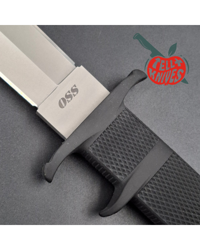 Cold Steel 2010/2011 OSS Fighting Knife Loveless Design double edge AUS8 stainless steel blade black Kraton handle