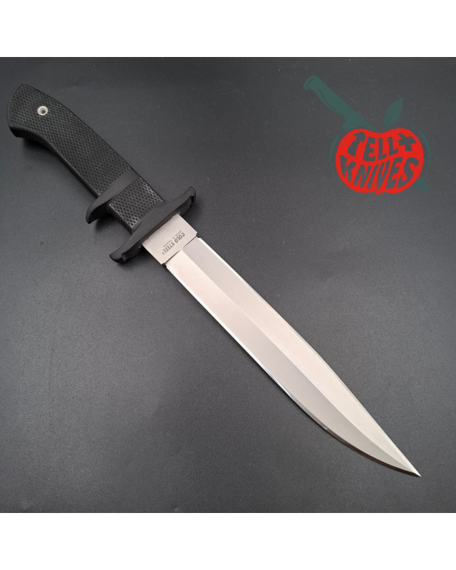 Cold Steel 2010/2011 OSS Fighting Knife Loveless Design double edge AUS8 stainless steel blade black Kraton handle