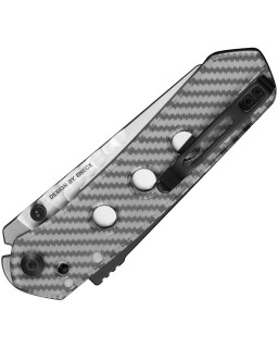 CIVIVI Vision Rock Grind Pattern Blade FG Superlock satin finish Nitro-V stainless steel Lexan handle