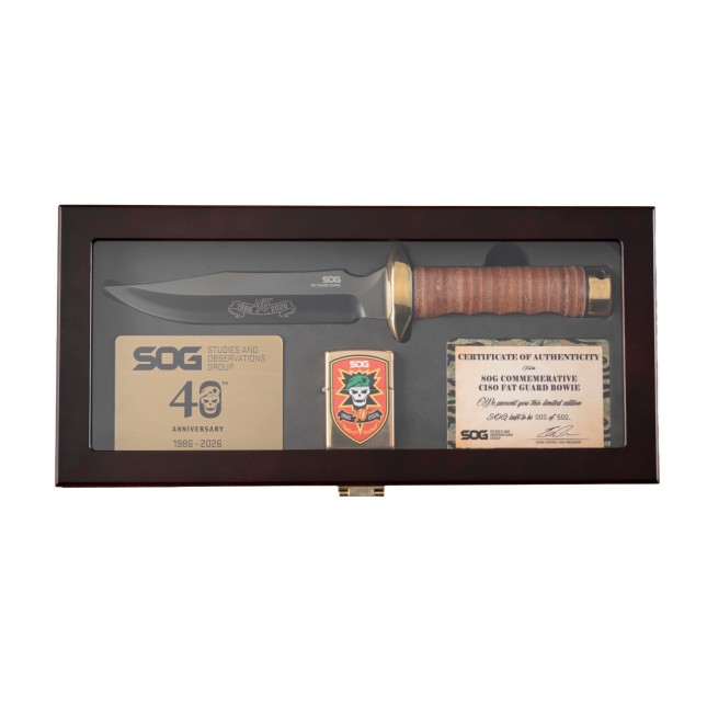 SOG Vietnam War MACV-SOG 40th Anniversary 500 pces Limited Edition Fat Guard Bowie