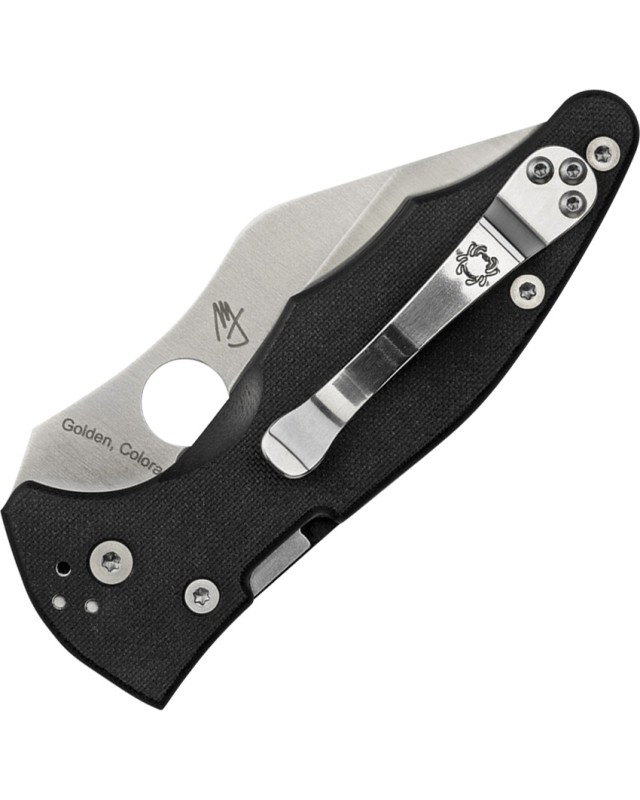 Spyderco Yojimbo 2 DLC black S30V stainless steel black G10 handle compression lock
