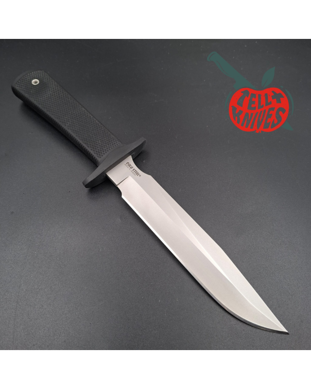 Cold Steel ODA combat knife, AUS8 stainless steel, black Kraton handle, black Kray-Ex sheath, made in Taiwan