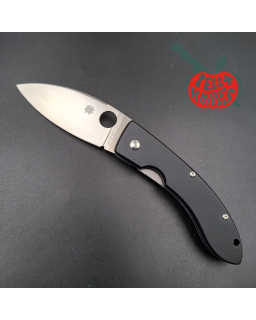 Spyderco 2008 Sprint Run C65 Bob Lum Chinese Folder with ZDP-189 stainless steel blade and black aluminium handle, liner lock