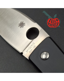 Spyderco 2008 Sprint Run C65 Bob Lum Chinese Folder with ZDP-189 stainless steel blade and black aluminium handle, liner lock