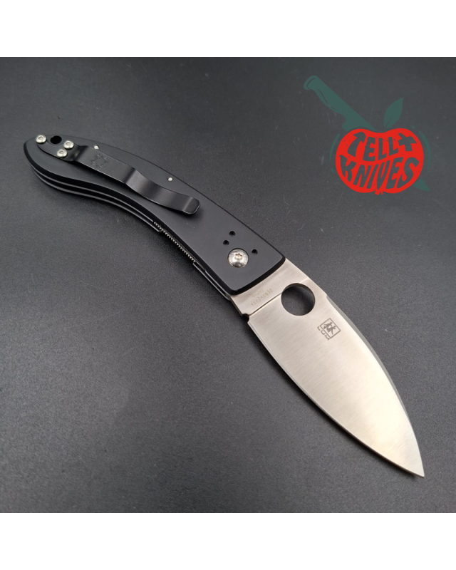 Spyderco 2008 Sprint Run C65 Bob Lum Chinese Folder ZDP-189 stainless steel blade black aluminium handle linerlock