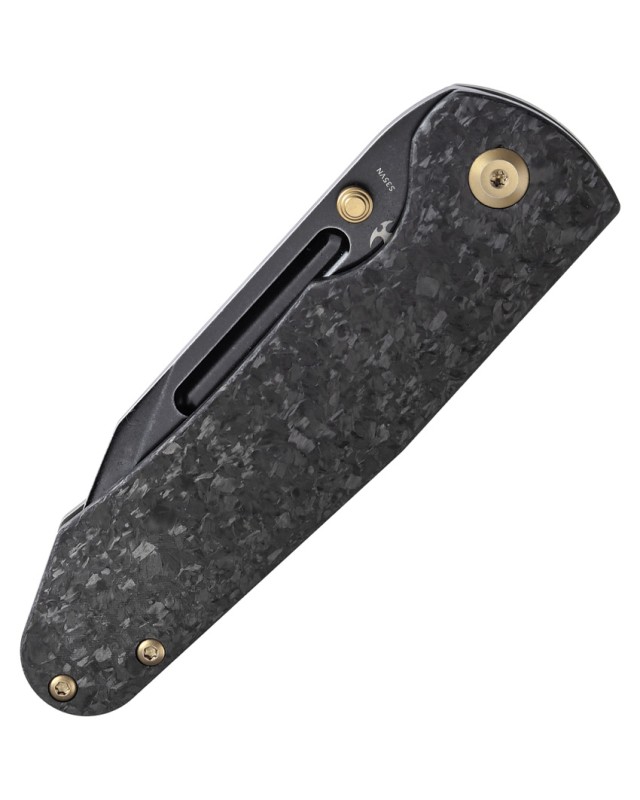 Kansept Superhawk Pocket Knife  CPM S35VN Steel with Black Anodised Titanium Handle