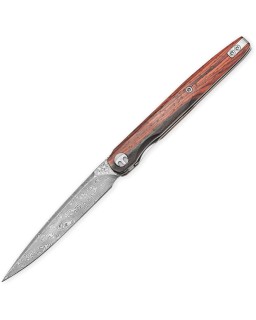 Bestechman Lanza BMK14-D-3 Damascus Rosewood | Tellknives