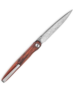 Bestechman Lanza BMK14-D-3 Damascus Rosewood | Tellknives