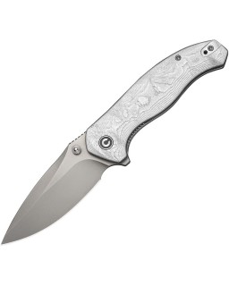 CIVIVI Vyrent C25037B-1 Nitro-X7 Silver G10