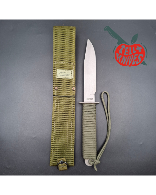 John Ek Commando Model 5 Bowie 440C Effingham, USA, 1993–1995