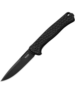 LionSteel Emmet EM01A BB MagnaCut Schwarz Aluminium Old Black