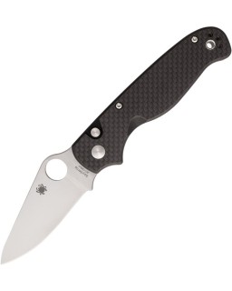 Spyderco ButtonUp C275CFP con chiusura a pulsante in fibra di carbonio 8Cr13MoV