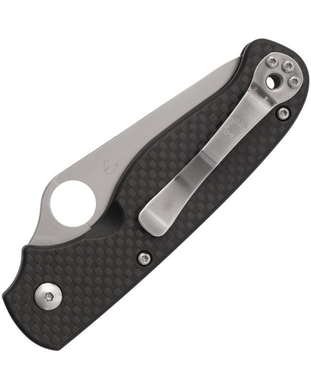 Spyderco ButtonUp C275CFP Button Lock Carbon Fibre 8Cr13MoV