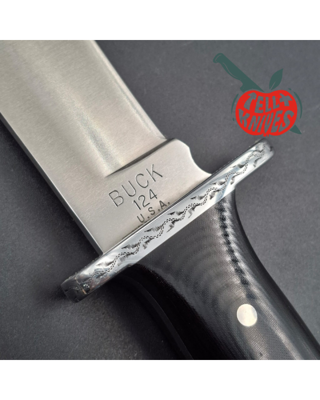 BUCK 1972-1986 124 Frontiersman vintage – Custom Engraved by Michael Prater