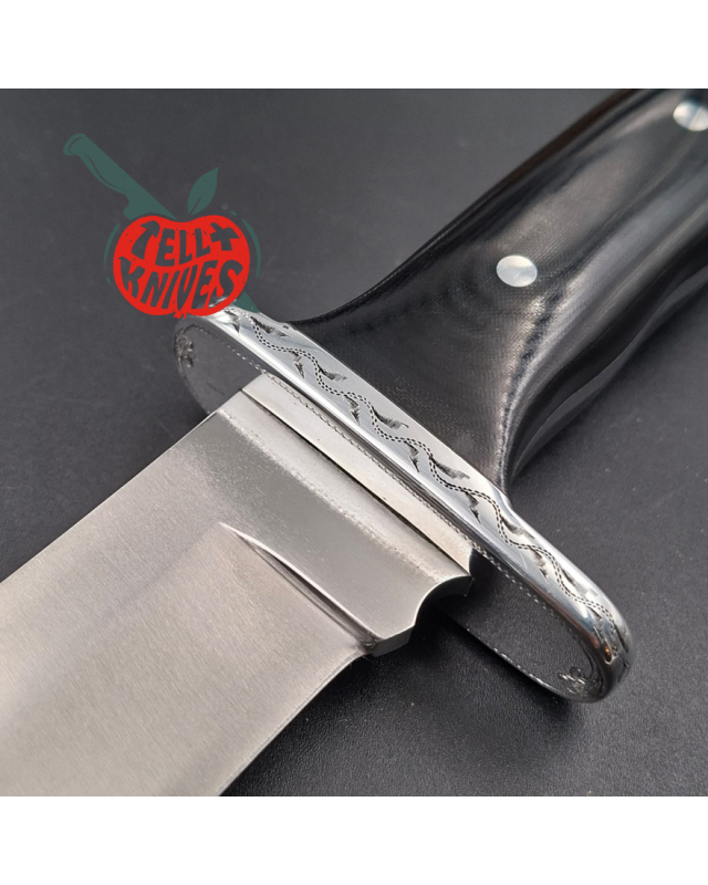 BUCK 1972-1986 124 Frontiersman vintage – Incisione personalizzata di Michael Prater