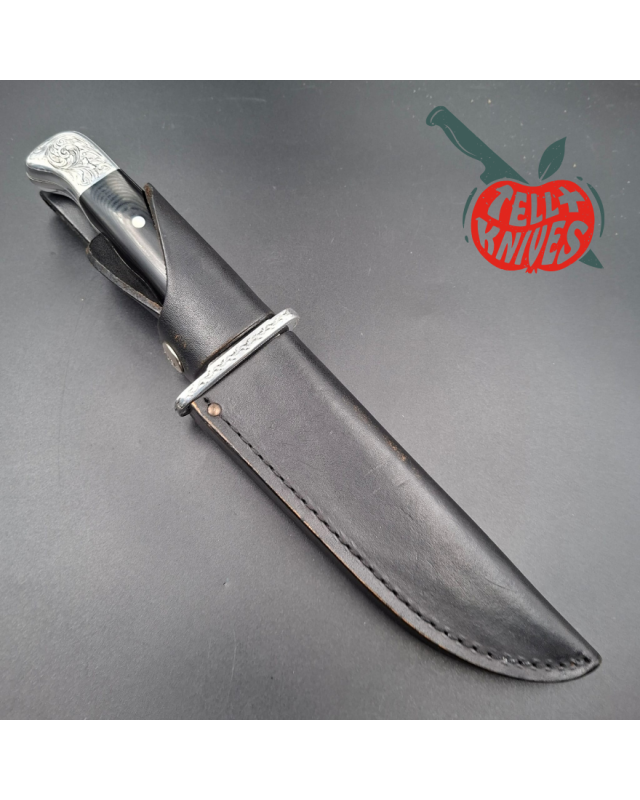 BUCK 1972-1986 124 Frontiersman vintage – Incisione personalizzata di Michael Prater