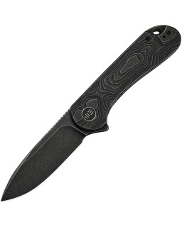 WE Knife Elementum WE18062XA-1 MagnaCut Black Titanium | Tellknives