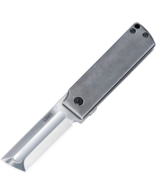 CRKT MinimalX 5915 Grigio satinato, acciaio inossidabile 12C27
