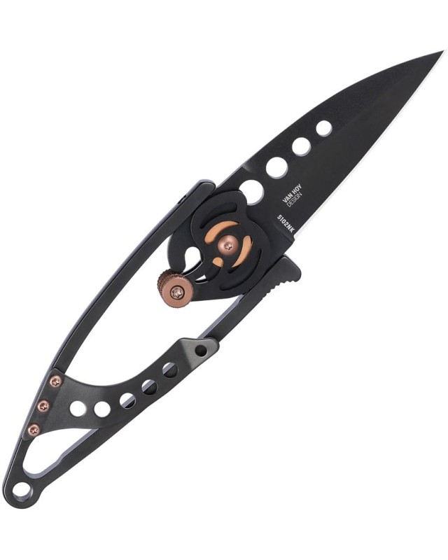 CRKT Snap Lock 5102NK Nero TiNi 420J2