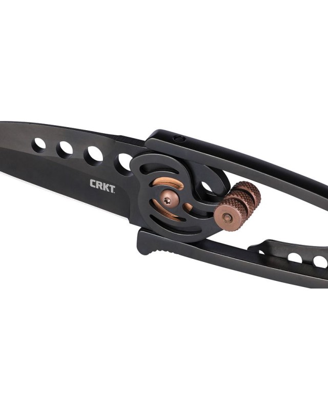 CRKT Snap Lock 5102NK Black TiNi 420J2