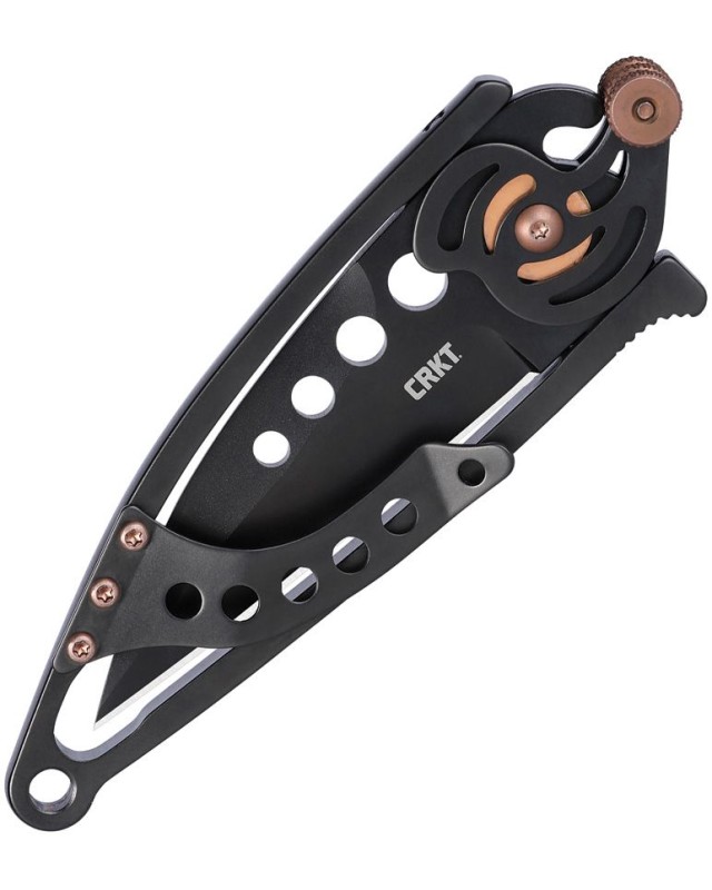 CRKT Snap Lock 5102NK Black TiNi 420J2