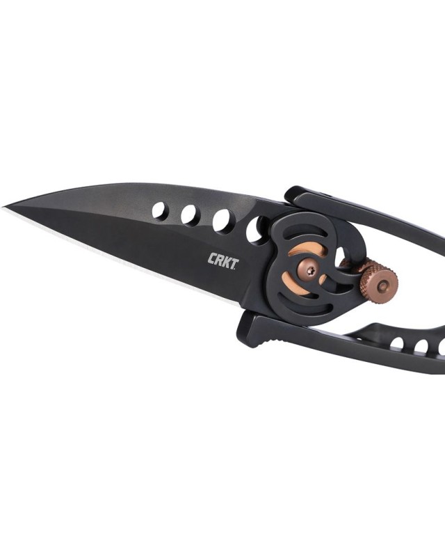 CRKT Snap Lock 5102NK Black TiNi 420J2