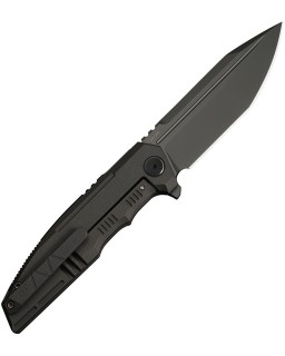 WE Knife Breach WE25077-1 M390 Charcoal Grey Titanium