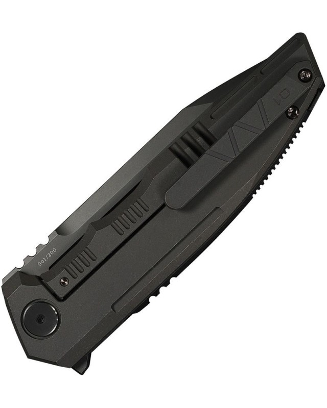 WE Knife Breach WE25077-1 M390 Grigio antracite Titanio