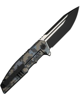 WE Knife Breach WE25077-3 M390 Pixel Pattern Titanium