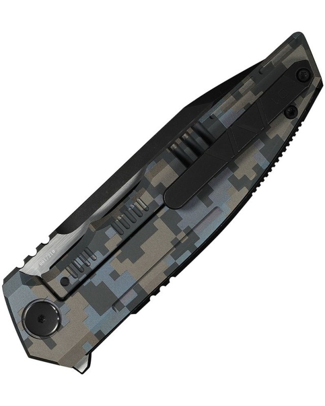WE Knife Breach WE25077-3 M390 Pixel-Muster Titan