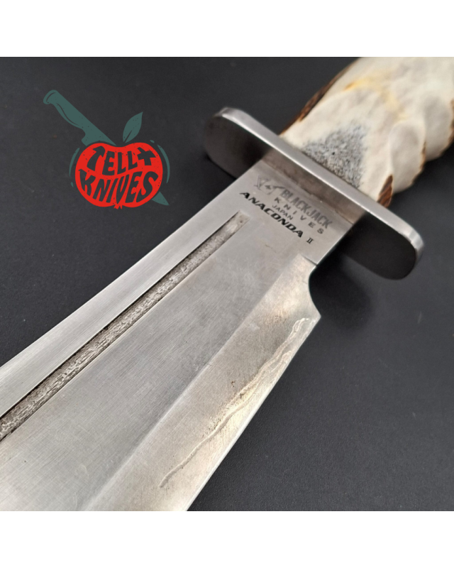 La Grotte du Loup BlackJack Anaconda II SEKI Japan Custom Stag handle