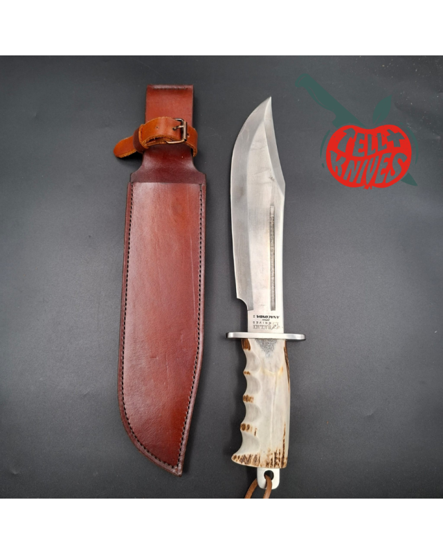 La Grotte du Loup BlackJack Anaconda II SEKI Japan Custom Stag handle