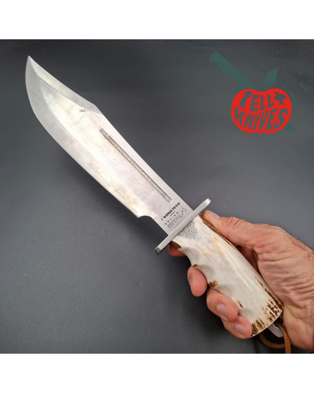 La Grotte du Loup BlackJack Anaconda II SEKI Japan Custom Stag handle