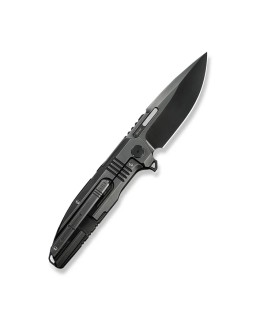 WE Knife Tracks WE23059-1 M390 steel Polished Gray Titanium