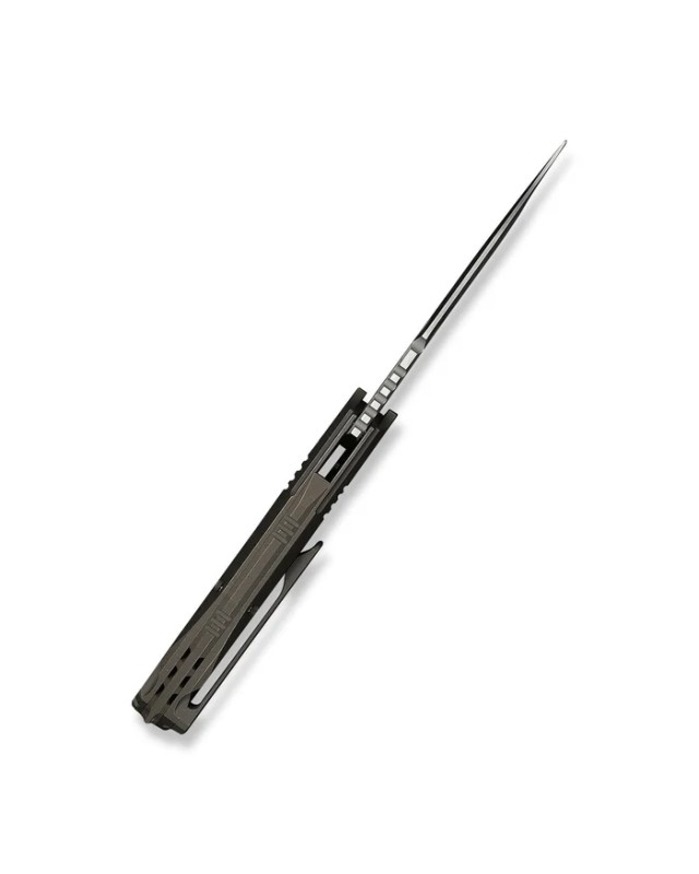 WE Knife Tracks WE23059-2 M390 Satin-Stahl Bronze Titan