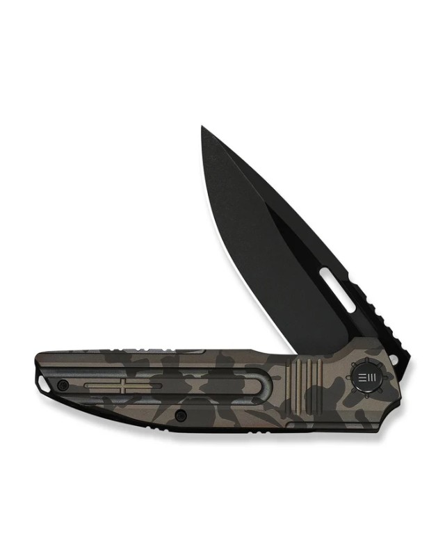 WE Knife Tracks WE23059-3 Acciaio M390 Desert Terrain Titanium