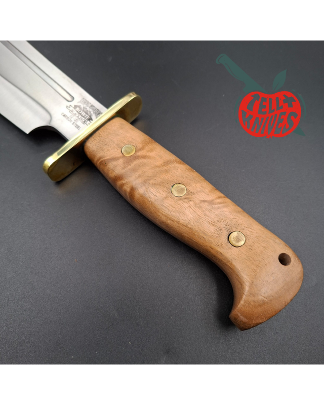BlackJack Shining Mountains Bowie 52-100 con lama in acciaio al carbonio, design USA