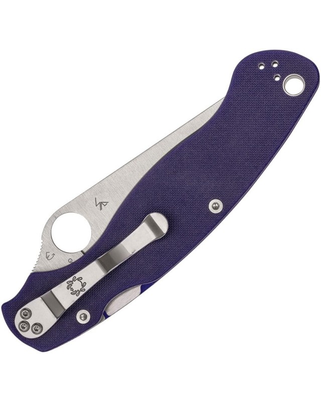 Spyderco Military 2 CPM S110V Dark Blue G-10