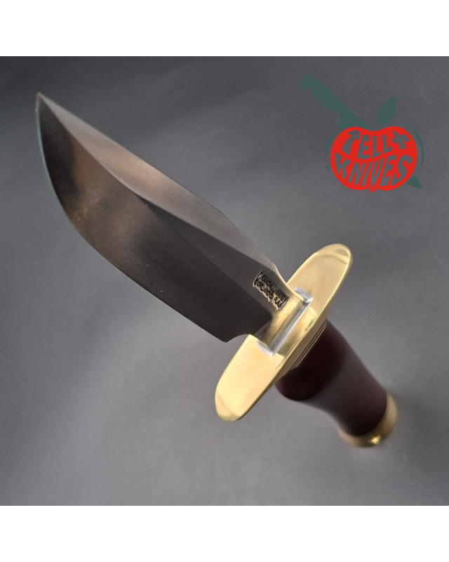 Randall Made Knives Model 1-5 – Maroon Micarta – Brass – 5 Options