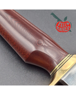 Randall Made Knives Modello 1-8 – Micarta marrone rossiccio – Ottone – 5 opzioni