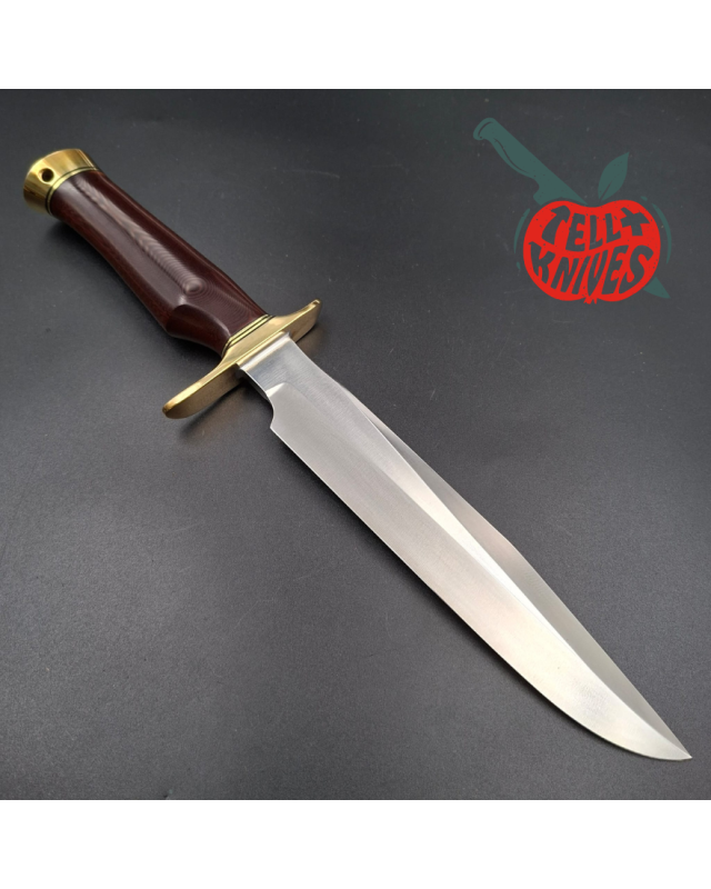 Randall Made Knives Modello 1-8 – Micarta marrone rossiccio – Ottone – 5 opzioni