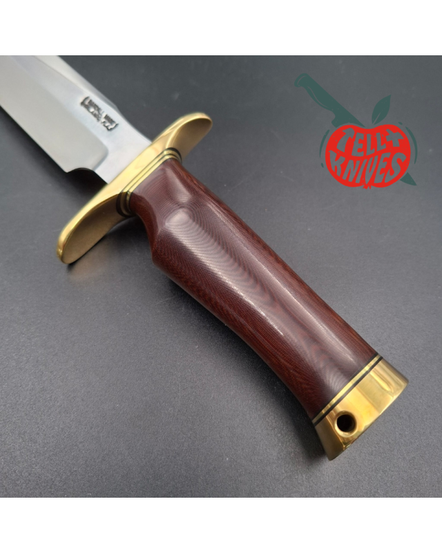 Randall Made Knives Modello 1-8 – Micarta marrone rossiccio – Ottone – 5 opzioni