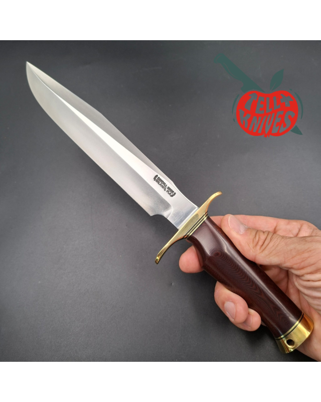 Randall Made Knives Modello 1-8 – Micarta marrone rossiccio – Ottone – 5 opzioni