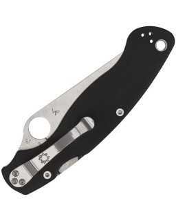 Spyderco Military 2 satin CPM S30V steel Black G-10