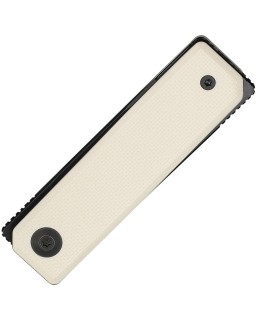 CIVIVI Kukei C25036-3 – Nitro-V Black Stonewashed – Ivory G10