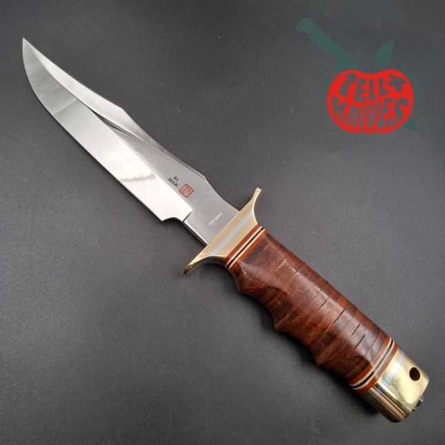 Al Mar 4008 SF-SOG Early Production – Stacked Leather – Seki Japan