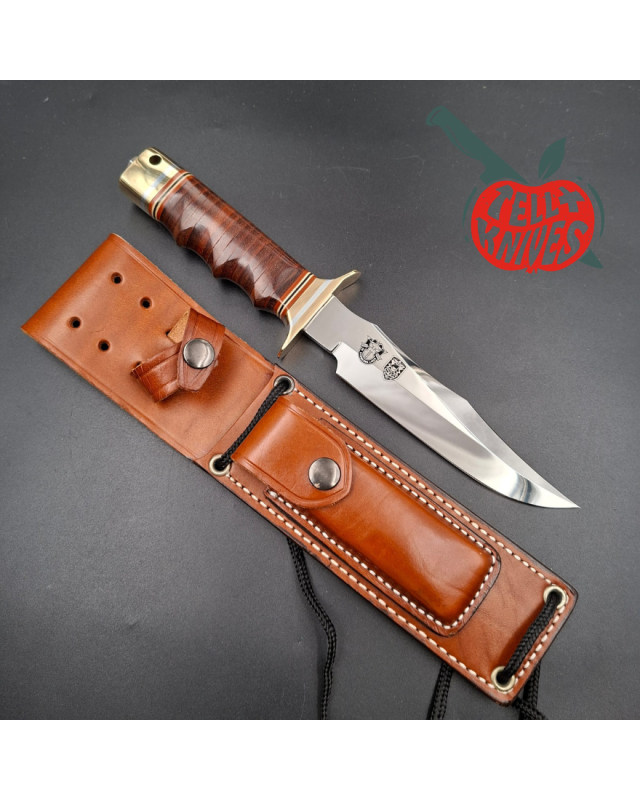 Al Mar 4008 SF-SOG Early Production – Stacked Leather – Seki Japan