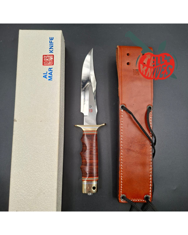 Al Mar 4008 SF-SOG Early Production – Stacked Leather – Seki Japan