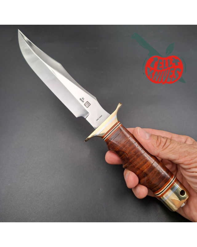 Al Mar 4008 SF-SOG Early Production – Stacked Leather – Seki Japan